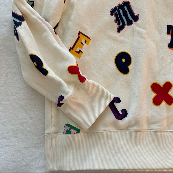 Rowing Blazers x Target | NWOT - Alphabet Crewneck Sweatshirt - Size M - Picture 4 of 8